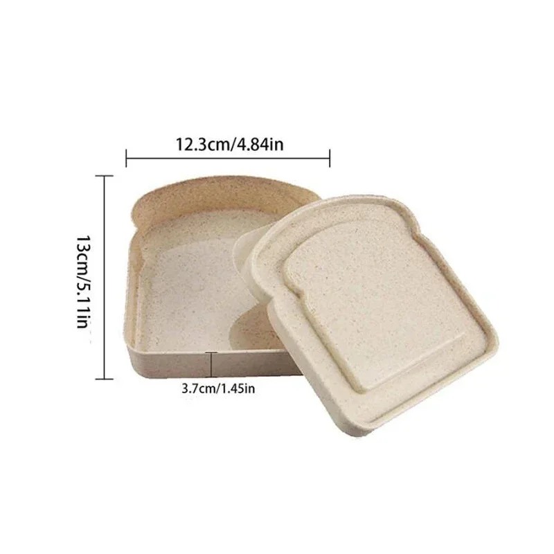1/4pcs Reusable Bento Sandwich - Food Storage Containers B&M review and price