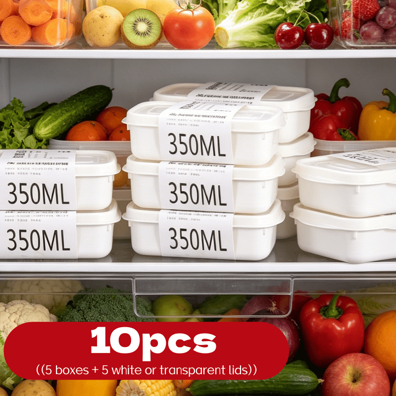10Pcs Reusable Stackable Food  - Food Storage Containers B&M review and price