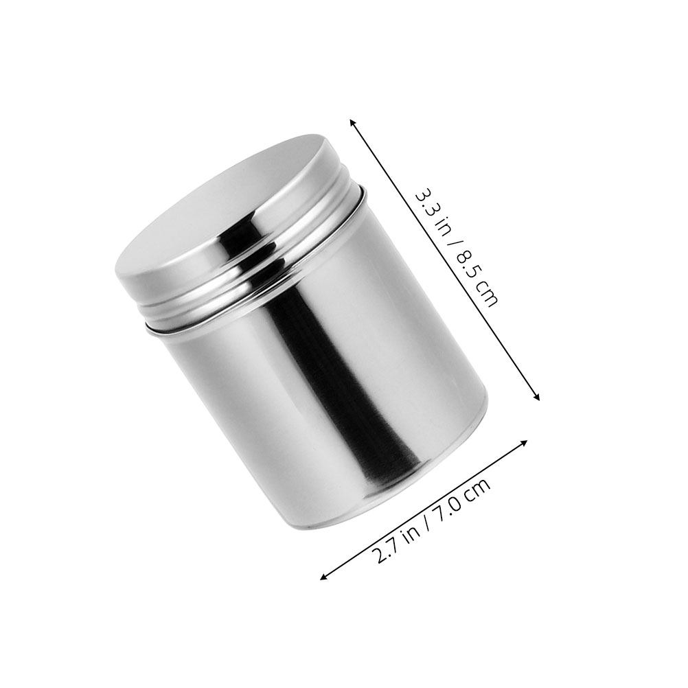 2Pcs Stainless Steel Canisters - Food Storage Jars Airtight review and price