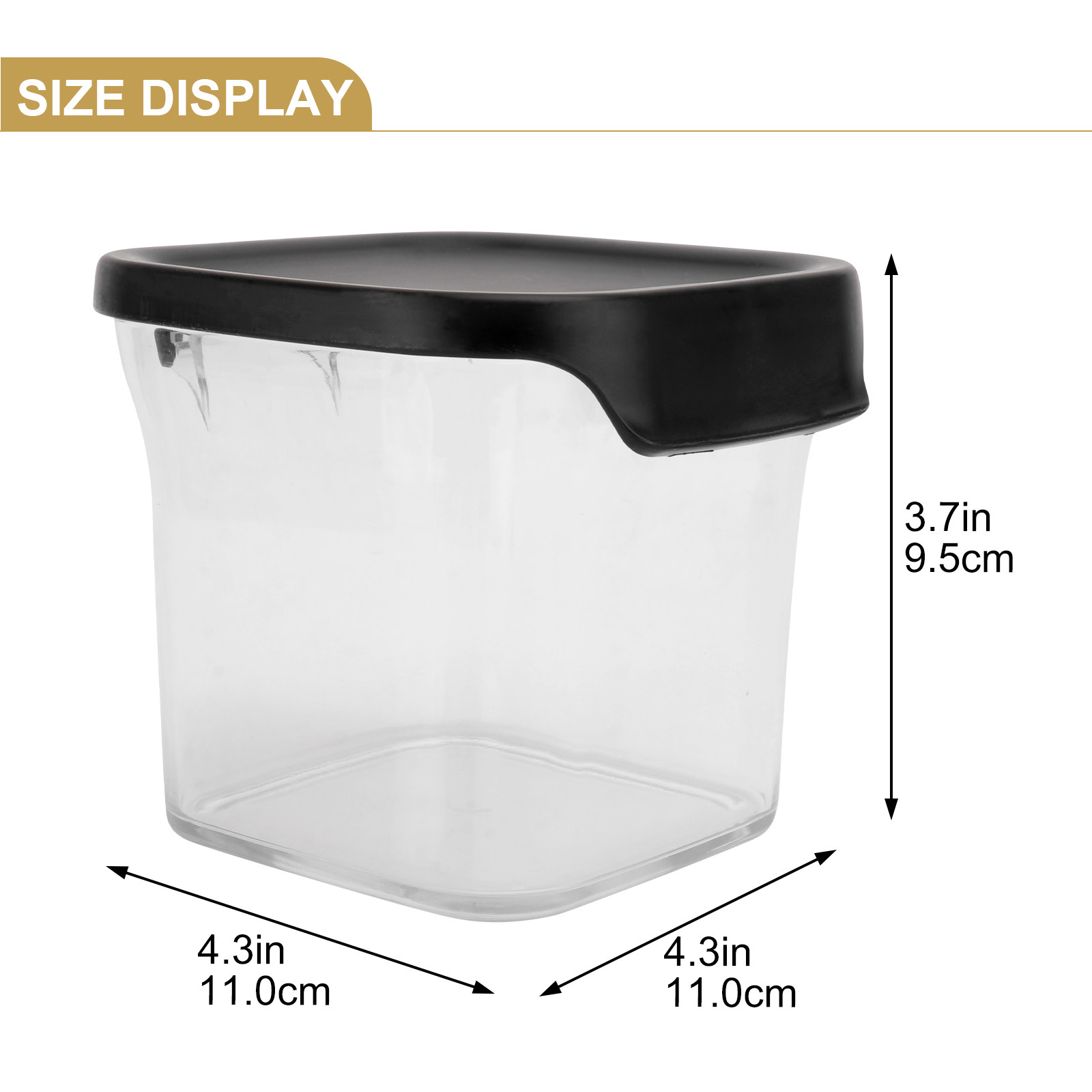 630Ml Food-Grade Transparent A - Food Storage Jars Airtight review and price