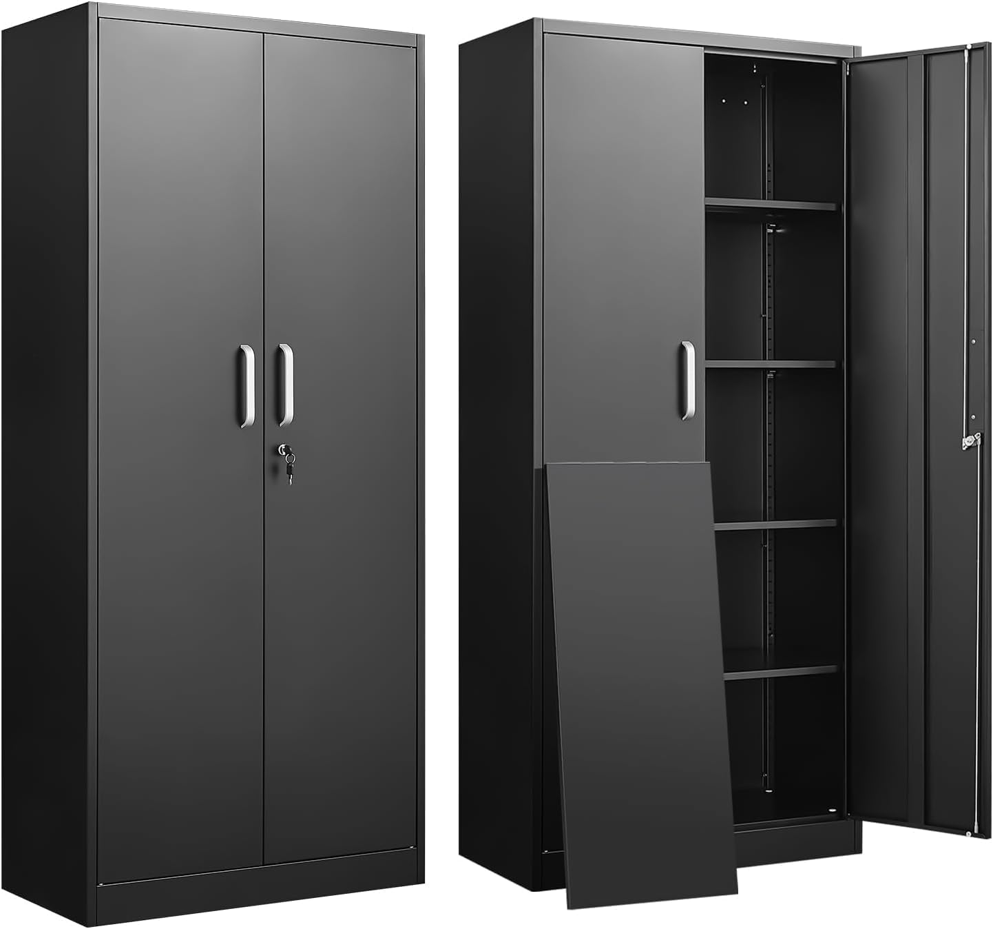 Metal Storage Cabinet With Adj - Food Storage For Room review and price