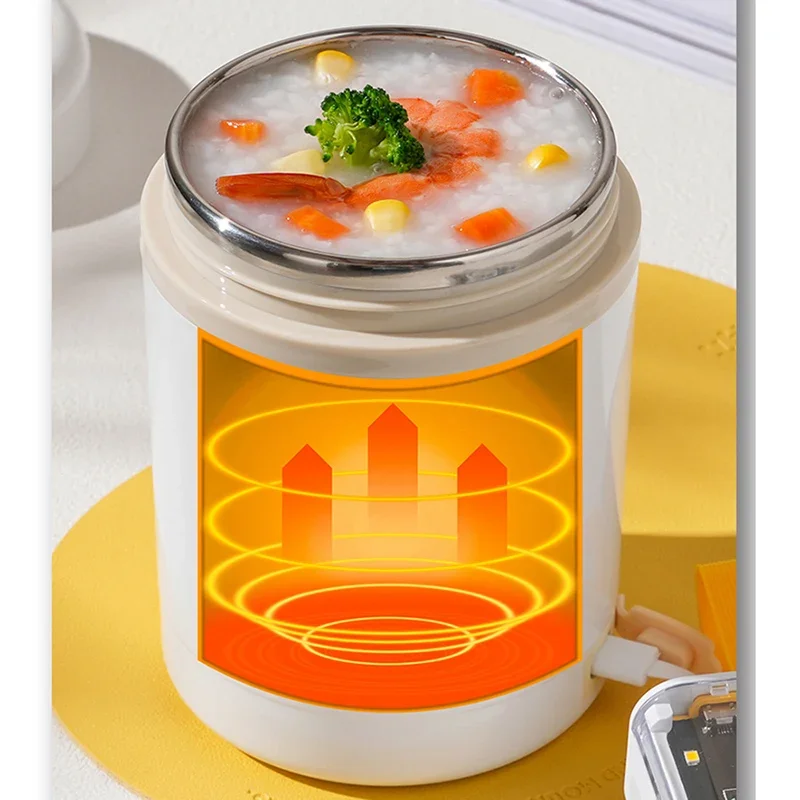 600ML USB Electric Heating Lun - Portable Food Warmer review and price