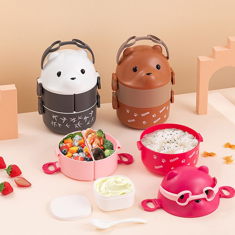 1Pcs New Eyeglass Bear Thermal - Food Storage Containers B&M review and price