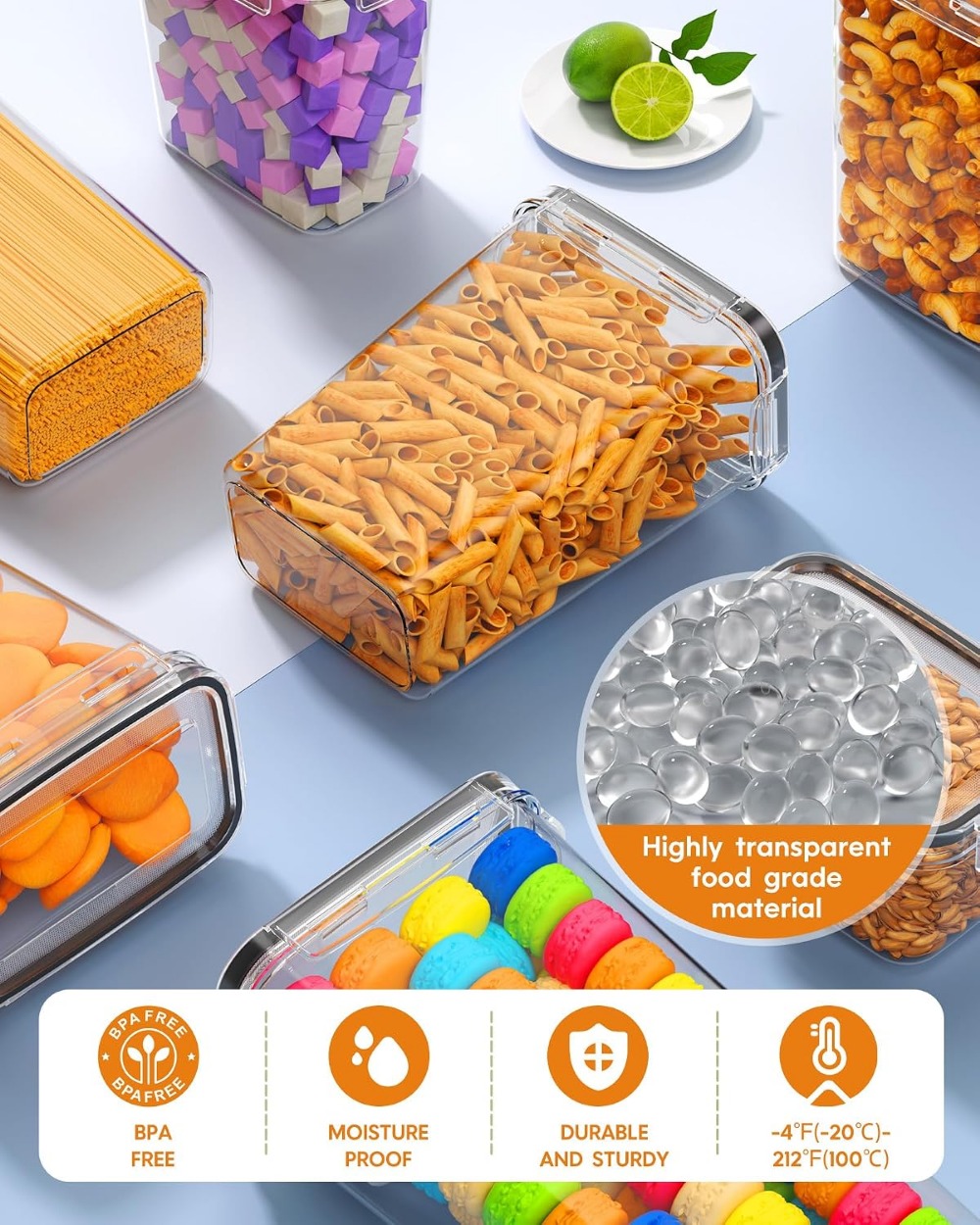24 PCS Airtight Food Storage C - Food Storage Containers With Lids review and price