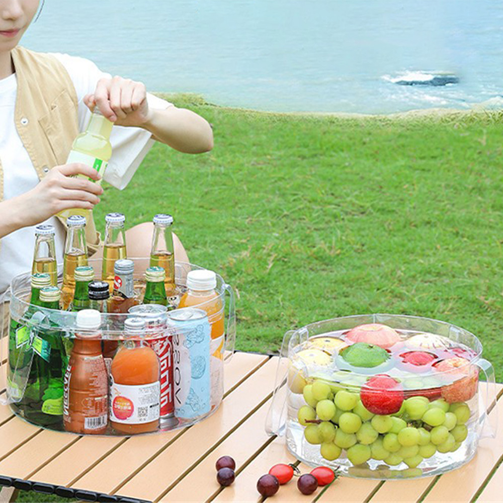 Foldable Transparent Bucket Pi - Food Storage Not Plastic review and price