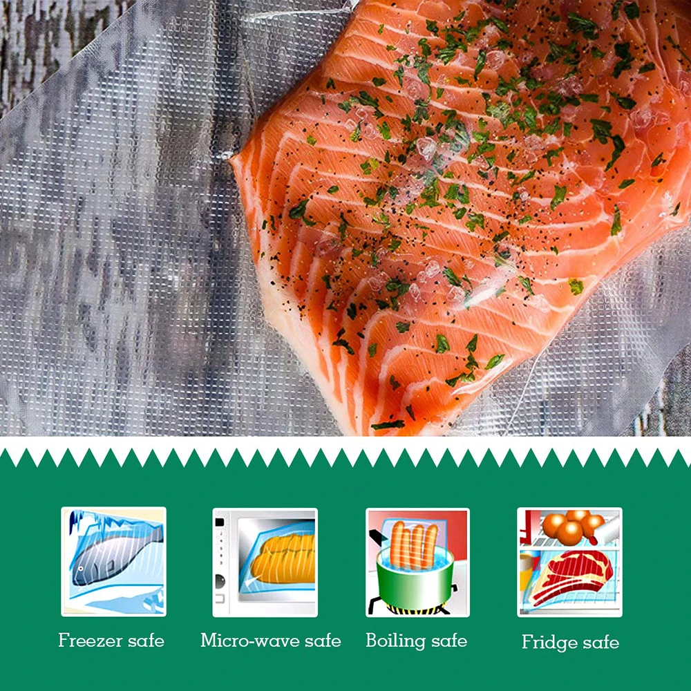 Sous Vide Roll Bags for Vacuum - Food Storage Zip Bags review and price