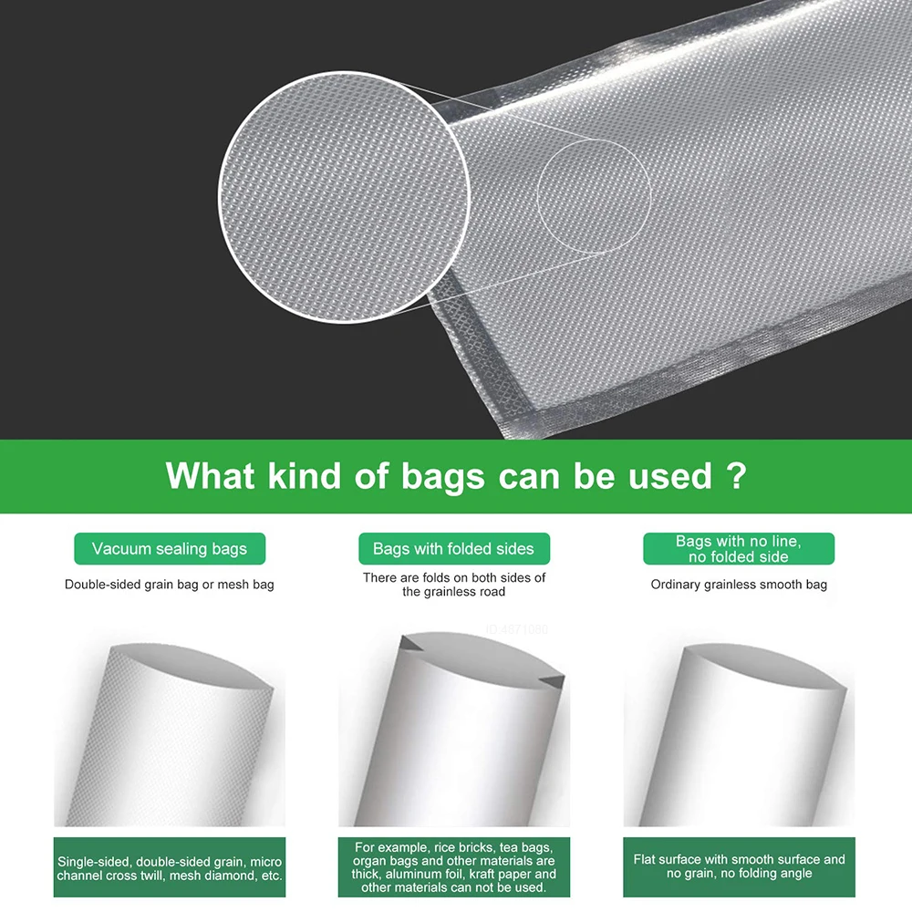 Sous Vide Roll Bags for Vacuum - Food Storage Zip Bags review and price