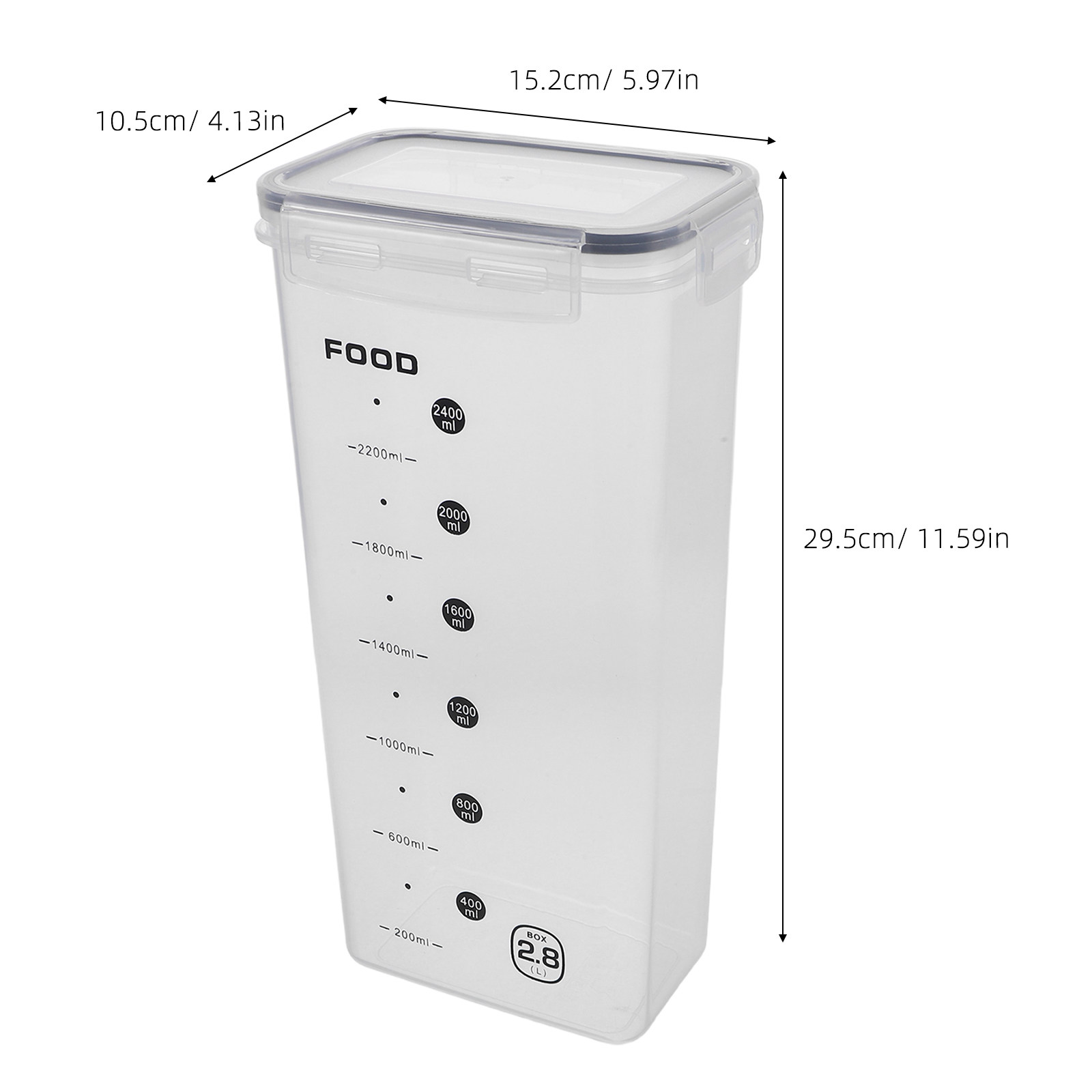 2Pcs Grain Storage Containers  - Food Storage Jars Airtight review and price