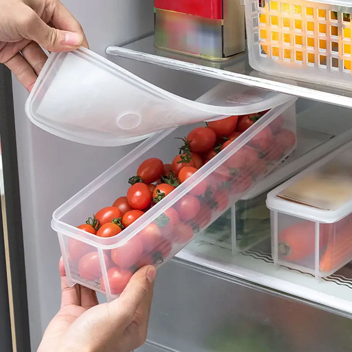 1 Plastic Transparent Storage  - Food Storage Containers B&M review and price